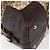 Borsa a mano Salvatore Ferragamo in raso marrone e oro Auth bs35300 D'oro - vista 12