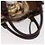 Borsa a mano Salvatore Ferragamo in raso marrone e oro Auth bs35300 D'oro - vista 7