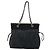 CHANEL COCO Mark Chain Shoulder Bag Denim Black Silver CC Auth 180492SAV Nero Argento - vista 3