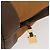 Borsa a mano LOEWE Anagram in pelle 2way Marrone Oro Auth 180138A D'oro - vista 20