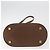 Borsa a mano LOEWE Anagram in pelle 2way Marrone Oro Auth 180138A D'oro - vista 6