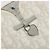 Christian Dior Trotter Canvas Romantic Tasche PVC Weiß Silber Auth 180282A - Ansicht 14