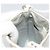 Christian Dior Trotter Canvas Romantic Tasche PVC Weiß Silber Auth 180282A - Ansicht 18