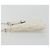 Christian Dior Trotter Canvas Romantic Tasche PVC Weiß Silber Auth 180282A - Ansicht 5