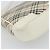 Borsa a Spalla BURBERRY Nova Check in Tela Avorio Argento Auth BA12921 Crudo - vista 13