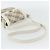 Borsa a Spalla BURBERRY Nova Check in Tela Avorio Argento Auth BA12921 Crudo - vista 7
