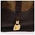 Borsa LOEWE Amazona 32 in scamosciato marrone oro Auth 181358 D'oro - vista 17