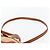 Chloé Borsa Chloe Alice in Pelle 2way Marrone Oro beige Auth ka4362 D'oro - vista 10