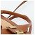 Chloé Borsa Chloe Alice in Pelle 2way Marrone Oro beige Auth ka4362 D'oro - vista 8