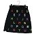 Falda CHANEL de punto de lana negra CC Auth 179649M Negro