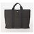 Hermès HERMES Tote Bag Canvas 3 Set Black Gray Auth BA12667 Braun Schwarz - Ansicht 2
