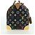 LOUIS VUITTON Borsa Monogram Multicolor Speedy 30 Black M92642 Auth BA12818V Nero - vista 4
