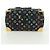 LOUIS VUITTON Borsa Monogram Multicolor Speedy 30 Black M92642 Auth BA12818V Nero - vista 5