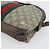 Borsa GUCCI GG Supreme Web Sherry Line Ophidia in PVC Beige Oro 499621 Auth 180447 - vista 10