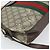 Borsa GUCCI GG Supreme Web Sherry Line Ophidia in PVC Beige Oro 499621 Auth 180447 - vista 13