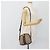 Borsa GUCCI GG Supreme Web Sherry Line Ophidia in PVC Beige Oro 499621 Auth 180447 - vista 21