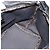 Borsa FENDI in nylon nero argento Auth bs35293 - vista 17