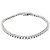 Autre Marque Bracciale linea, oro bianco e diamanti. - vista 2