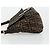 FENDI Zucca Canvas Mamma Baguette Borsa a Spalla Nero Marrone Auth 179826SAV - vista 5