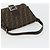 FENDI Zucca Canvas Mamma Baguette Borsa a Spalla Nero Marrone Auth 179826SAV - vista 7