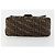 FENDI Zucca Canvas Mamma Baguette Borsa a Spalla Nero Marrone Auth 179826SAV - vista 9