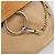 Chloé Zaino Chloe Fay Suede Beige Gold Auth BA12922 D'oro - vista 17