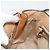 Chloé Zaino Chloe Fay Suede Beige Gold Auth BA12922 D'oro - vista 22