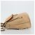 Chloé Zaino Chloe Fay Suede Beige Gold Auth BA12922 D'oro - vista 5