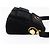 Borsa a Spalla Gianni Versace Velluto Nero Oro Auth BA12750A D'oro - vista 4
