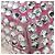 Borsa a Spalla Jimmy Choo Chain Bonbon Velluto 2way Rosa Oro Auth 179776SAM D'oro - vista 15