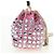 Borsa a Spalla Jimmy Choo Chain Bonbon Velluto 2way Rosa Oro Auth 179776SAM D'oro - vista 5