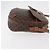 Céline Borsa a tracolla CELINE Macadam Canvas PVC Pelle Marrone Oro Auth bs35244 D'oro - vista 4