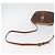 Céline Borsa a tracolla CELINE Macadam Canvas PVC Pelle Marrone Oro Auth bs35244 D'oro - vista 7