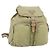 Zaino PRADA Nylon Khaki Silver Auth bs35144 Argento Cachi
