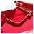 LOUIS VUITTON Monogram Vernis Reade PM Hand Bag Red Rouge M91088 LV Auth 181345 Rosso - vista 21