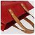 LOUIS VUITTON Monogram Vernis Reade PM Hand Bag Red Rouge M91088 LV Auth 181345 Rosso - vista 6