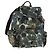 Zaino BURBERRY Nylon Verde Argento Auth 181165A