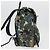 Zaino BURBERRY Nylon Verde Argento Auth 181165A - vista 5