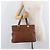 Borsa Burberry in pelle marrone oro Auth 181255A D'oro - vista 22