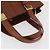 Borsa Burberry in pelle marrone oro Auth 181255A D'oro - vista 7