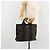 Hermès HERMES Her Line PM Handtasche Canvas Grau Silber Auth 179760A Braun - Ansicht 21