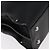 Borsa Salvatore Ferragamo Gancini in pelle nera argento Auth BA12902 Nero - vista 12