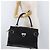 Borsa Salvatore Ferragamo Gancini in pelle nera argento Auth BA12902 Nero - vista 22