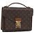 LOUIS VUITTON Borsa Monogram Monceau 28 M51185 LV Auth 181393 Monogramma