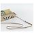 Borsa a Spalla BURBERRY in Pelle Beige Oro Auth ka4396A D'oro - vista 7