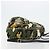 Zaino VALENTINO Studs Camouflage Nylon Khaki Gold Auth bs35140 D'oro Cachi - vista 3