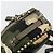 Zaino VALENTINO Studs Camouflage Nylon Khaki Gold Auth bs35140 D'oro Cachi - vista 7