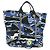 CHANEL La Pauza Borsa in Tela e Pelle 2way Blu Argento CC Auth ka4406SM