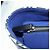 CHANEL La Pauza Borsa in Tela e Pelle 2way Blu Argento CC Auth ka4406SM - vista 18
