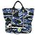 CHANEL La Pauza Borsa in Tela e Pelle 2way Blu Argento CC Auth ka4406SM - vista 2